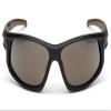 Carhartt Ironside Safety Glasses, Retail Clamshell Packaging, Black/Tan Frame, Antique Mirror Anti-Fog Lens view 2