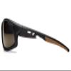 Carhartt Ironside Safety Glasses, Retail Clamshell Packaging, Black/Tan Frame, Antique Mirror Anti-Fog Lens view 3