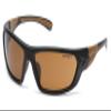 Carhartt CHB218DCC Carbondale SAFETY Glasses, Black/Tan Frame, Sandstone Bronze Lens view 1