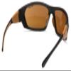 Carhartt CHB218DCC Carbondale SAFETY Glasses, Black/Tan Frame, Sandstone Bronze Lens view 4