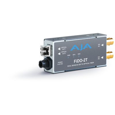 Aja FiDO-2T-MM 2-Channel 3G-SDI to Multi-Mode LC Fiber Transmitter