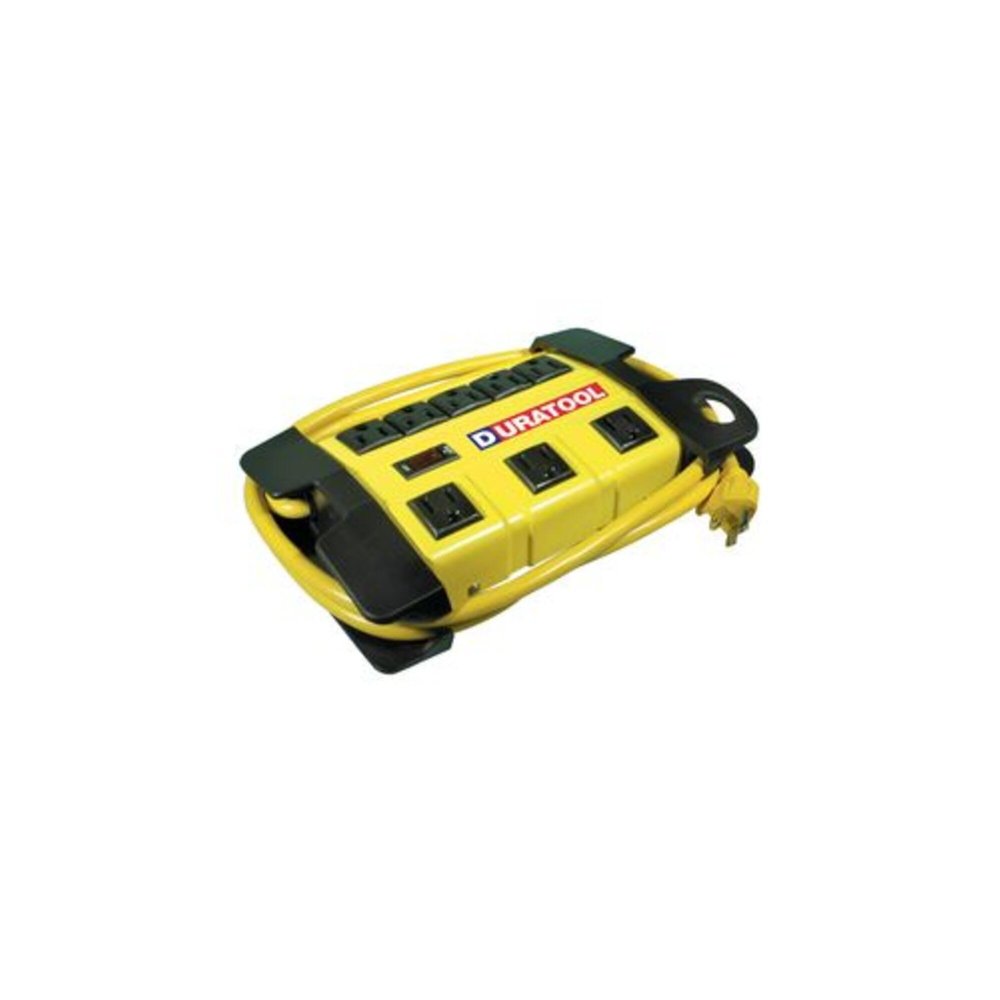 Power Outlet Strip, 8 Outlets, 1.8 m