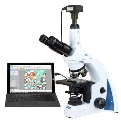 OMAX 40X-3000X 8MP USB3 Digital Infinity Plan LED Kohler Siedentopf Microscope w Quintuple Nosepiece