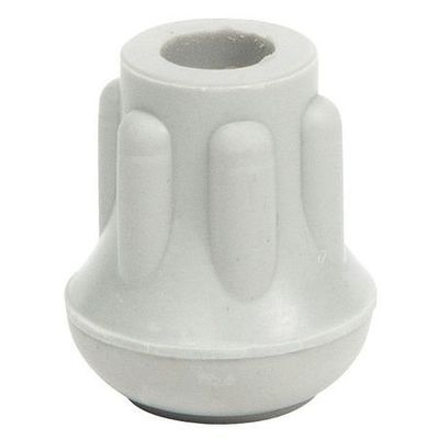 Protective Leg Tip, Slipon, Rd, 13/32", PK10
