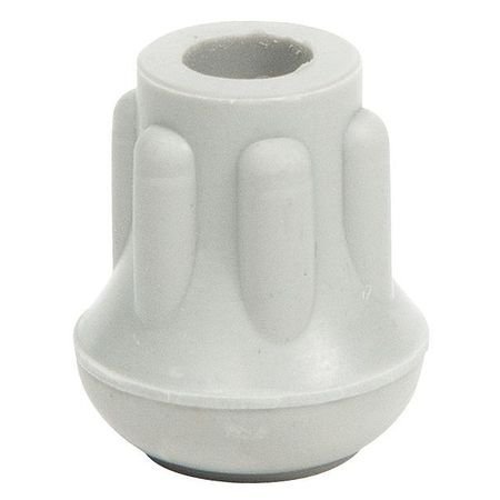 Protective Leg Tip, Slipon, Rd, 13/32", PK10
