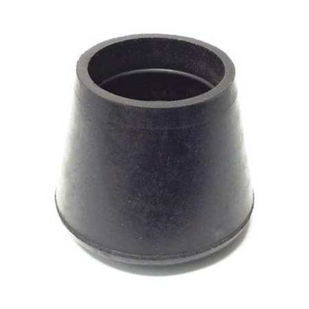 Protective Leg Tip, Slipon, Rd, 1-1/8", PK25