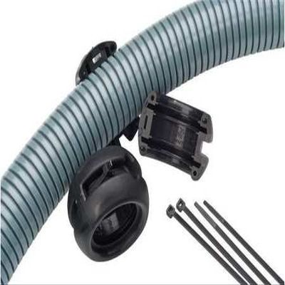 Tubing Protector, 0.360in, Black, Polyamide