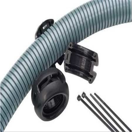 Tubing Protector, 0.360in, Black, Polyamide