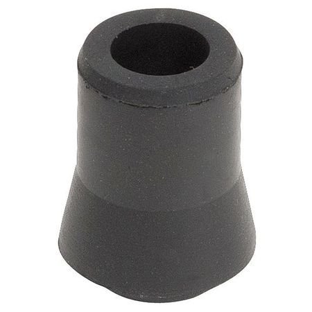 Protective Leg Tip, Slipon, Rd, 23/64", PK10