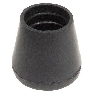 Protective Leg Tip, Slipon, Rd, 63/64", PK10