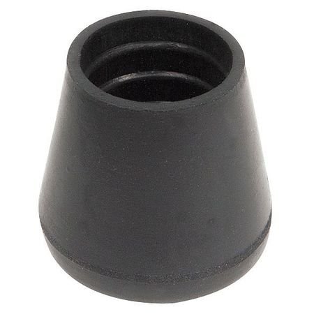 Protective Leg Tip, Slipon, Rd, 63/64", PK10