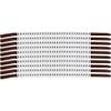 Brady SCN15-3, ClipSleeve 3 Wire Marker, Black on White, 10 Packs of 10 pcs view 1