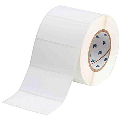 Brady THT-55-489-1, 67106 Thermal Transfer Printable Label, (2 Rolls of 1000 pcs)