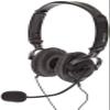 BUFFALO BSHSHCS315BK Binaural Headband Headset, 4 Poles, Large Driver Folding view 1