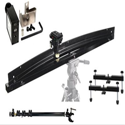 ALZO Smoothy Radius/Curved and Linear Camera Slider Full Gear Kit with Motor Drive