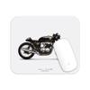 GarageProject101 CB750 Cafe Racer Motorcycle Illustration Mouse Pad view 1