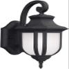 Generation Lighting 8536301EN3-12 Small One Light Outdoor Wall Lantern, Black view 1