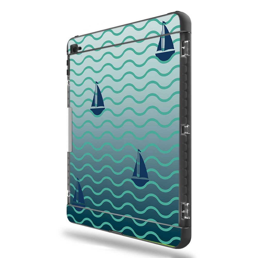 MightySkins Skin Compatible with LifeProof Apple iPad Pro 9.7" - Smooth Sailing | Protective, Durable, and Unique Vinyl Decal wrap Cover | Easy to Apply, Remove, and Change Styles | Made in The USA