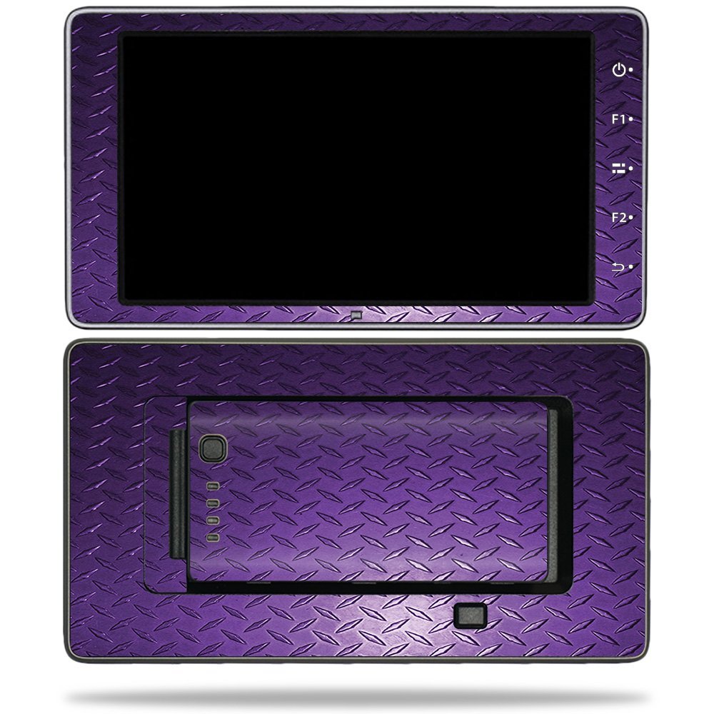 MightySkins Skin Compatible with DJI CrystalSky Monitor 5.5" - Purple Diamond Plate | Protective, Durable, and Unique Vinyl Decal wrap Cover | Easy to Apply, Remove | Made in The USA