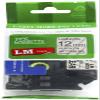 1/Pack LM Tapes - LMeM31 Premium 1/2" Black Print on Matte Clear Label Compatible with P-Touch TZe-M31 Tape TZ-M31 and Includes a Nice Tape Color/Size Guide. Replaces 12mm 0.47 Laminated view 1