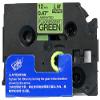 1/Pack LM Tapes - LMeD31 Premium 1/2" Black Print on Bright Green Label Compatible with P-Touch TZe-D31 Tape TZ-D31 and Includes a Nice Tape Color/Size Guide. Replaces 12mm 0.47 Laminated view 2