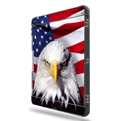 MightySkins Skin Compatible with LifeProof Apple iPad Pro 9.7" - America Strong | Protective, Durable, and Unique Vinyl Decal wrap Cover | Easy to Apply, Remove, and Change Styles | Made in The USA