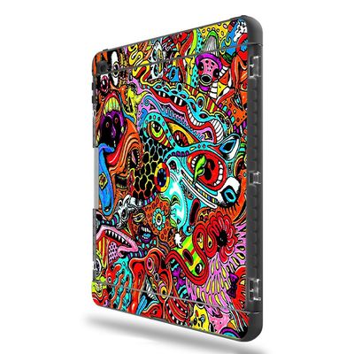 MightySkins Skin Compatible with LifeProof Apple iPad Pro 9.7" - Acid Trippy | Protective, Durable, and Unique Vinyl Decal wrap Cover | Easy to Apply, Remove, and Change Styles | Made in The USA