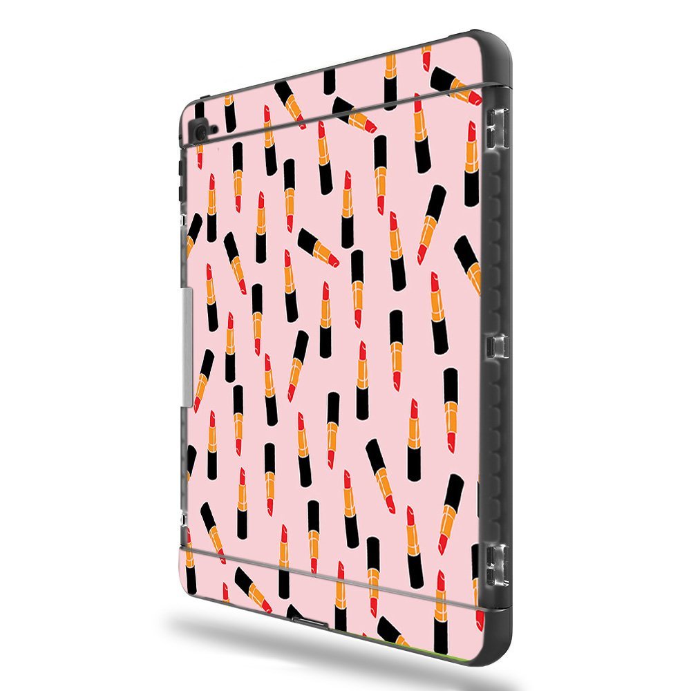 MightySkins Skin Compatible With LifeProof Apple iPad Pro 9.7" - Lipstick Pattern | Protective, Durable, and Unique Vinyl Decal wrap cover | Easy To Apply, Remove, and Change Styles | Made in the USA