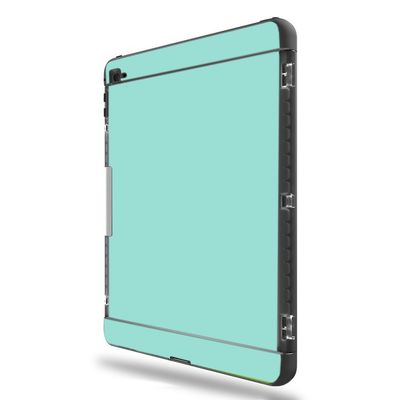 MightySkins Skin Compatible With LifeProof Apple iPad Pro 9.7" - Solid Seafoam | Protective, Durable, and Unique Vinyl Decal wrap cover | Easy To Apply, Remove, and Change Styles | Made in the USA