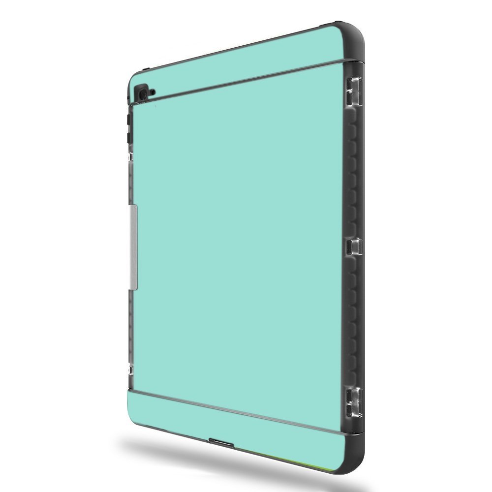 MightySkins Skin Compatible With LifeProof Apple iPad Pro 9.7" - Solid Seafoam | Protective, Durable, and Unique Vinyl Decal wrap cover | Easy To Apply, Remove, and Change Styles | Made in the USA