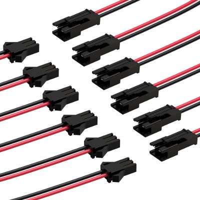 VANDESAIL 2-Pin JST SM LED Strip Connectors, 10 cm, 20 Pairs