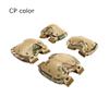 HWZ Pack of 4 Tactical Combat Knee & Elbow Protective Pads Guard Black or CP Camouflage (CP Camouflage) view 3