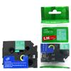 1/Pack LM Tapes - LMe715 Premium 1/4" White Print on Green Label Compatible with Brother TZe-715 P-Touch Tape Includes a Tape Color/Size Guide. Replaces TZ-715 6mm 0.23 Laminated view 3