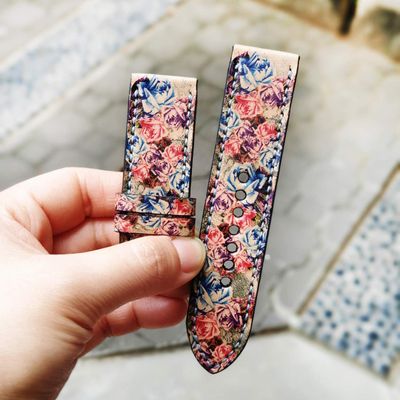Christmas Gift Apple Watch Band 38mm 40mm 42mm 44mm,Series 4 Series 3 Series 2 Series 1,Hand-Stitched Handmade Apple Watch Leather