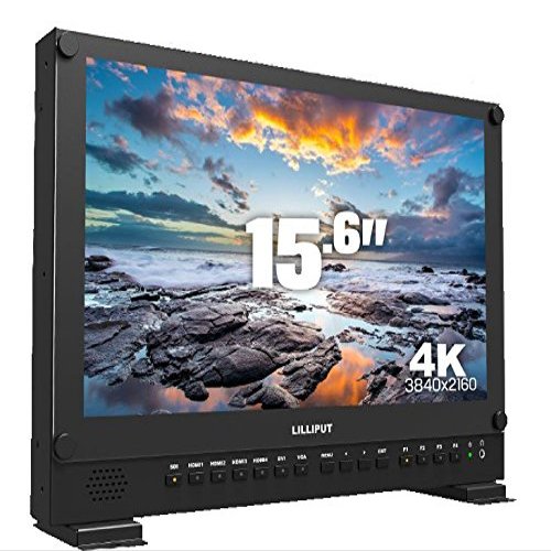 LILLIPUT LCD Monitor 15.6" 12G-Sdi 4K Broadcast Director - 12G-SDI, HDMI