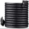 Amazon Basics Extension Cord, 25 Ft, 3 Prong Outlet Extender, Indoor Power Cord, 13 Amps, 125V, Black view 1