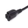 Amazon Basics Extension Cord, 25 Ft, 3 Prong Outlet Extender, Indoor Power Cord, 13 Amps, 125V, Black view 3