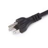 Amazon Basics Extension Cord, 25 Ft, 3 Prong Outlet Extender, Indoor Power Cord, 13 Amps, 125V, Black view 4