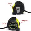 Metric Tape Measure 16ft 5M Retractable with Dual Inch Centimeter Scale, Shock Absorbent Rubber Case, Thumb Lock, Belt Clip and Wrist Strap, Precision Measuring Tape for Contractors DIY view 3