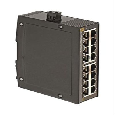 24030160000 - Switch, Ha-VIS eCon 3000, 16 Ports, Industrial, Unmanaged Fast Ethernet, DIN Rail, RJ45 x 16