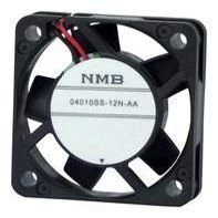 04010SS-12N-AT-00 - Axial Fan, 04010SS Series, 12 V, DC, 40 mm, 10 mm, 29 dBA, 6.71 cu.ft/min
