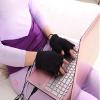 Obbomed MH-1020 USB 5V Composite Heating Element Warming Half Finger Stretchy Gloves Connected to USB Port, PC, Laptop, Adapter for Power, Universal Size: 7.5 x 5 inches, Black view 4