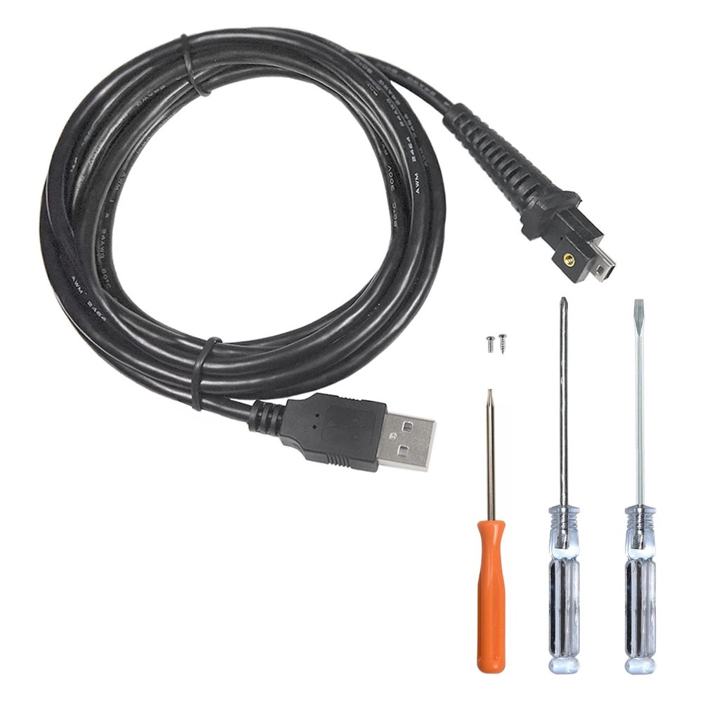 Compatible Nuance Dragon PowerMic III Microphone 9' Straight Cable - Easy Install