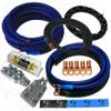 1/0 AWG GAUGE OFHC COMPLETE STAGE 1 AMP WIRING KIT GP CAR AUDIO BLUE BLACK view 1