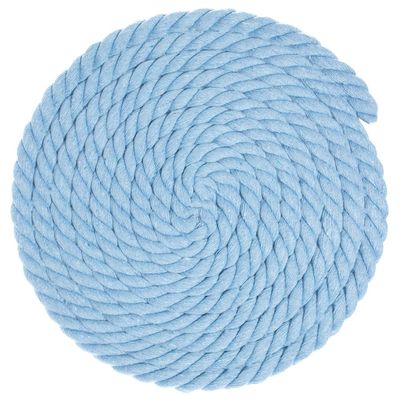 West Coast Paracord Twisted 3 Strand Natural Cotton Rope Artisan Cord 1/4, 1/2, 5/8, 3/4 and 1 Inch Diameters 10, 25, 50, 100 Feet