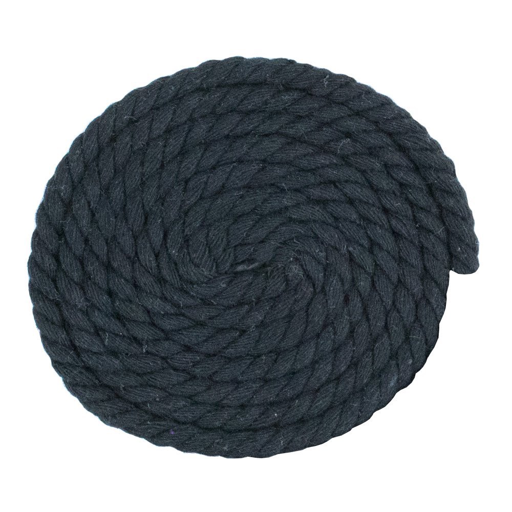 West Coast Paracord Twisted 3 Strand Natural Cotton Rope Artisan Cord  1/4, 1/2, 5/8, 3/4 and 1 Inch Diameters  10, 25, 50, 100 Feet