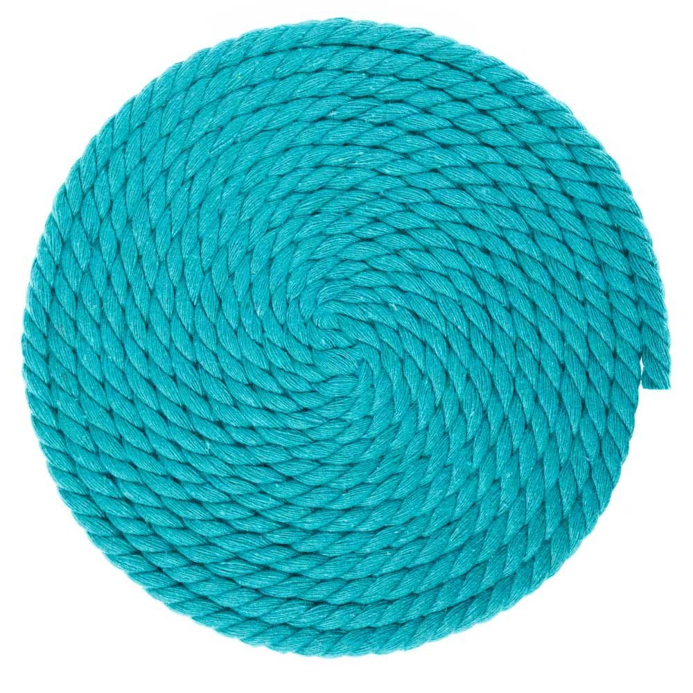 West Coast Paracord Twisted 3 Strand Natural Cotton Rope Artisan Cord  1/4, 1/2, 5/8, 3/4 and 1 Inch Diameters  10, 25, 50, 100 Feet