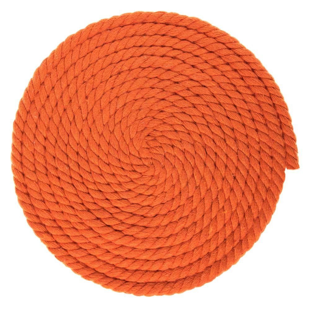 West Coast Paracord Twisted 3 Strand Natural Cotton Rope Artisan Cord  1/4, 1/2, 5/8, 3/4 and 1 Inch Diameters  10, 25, 50, 100 Feet