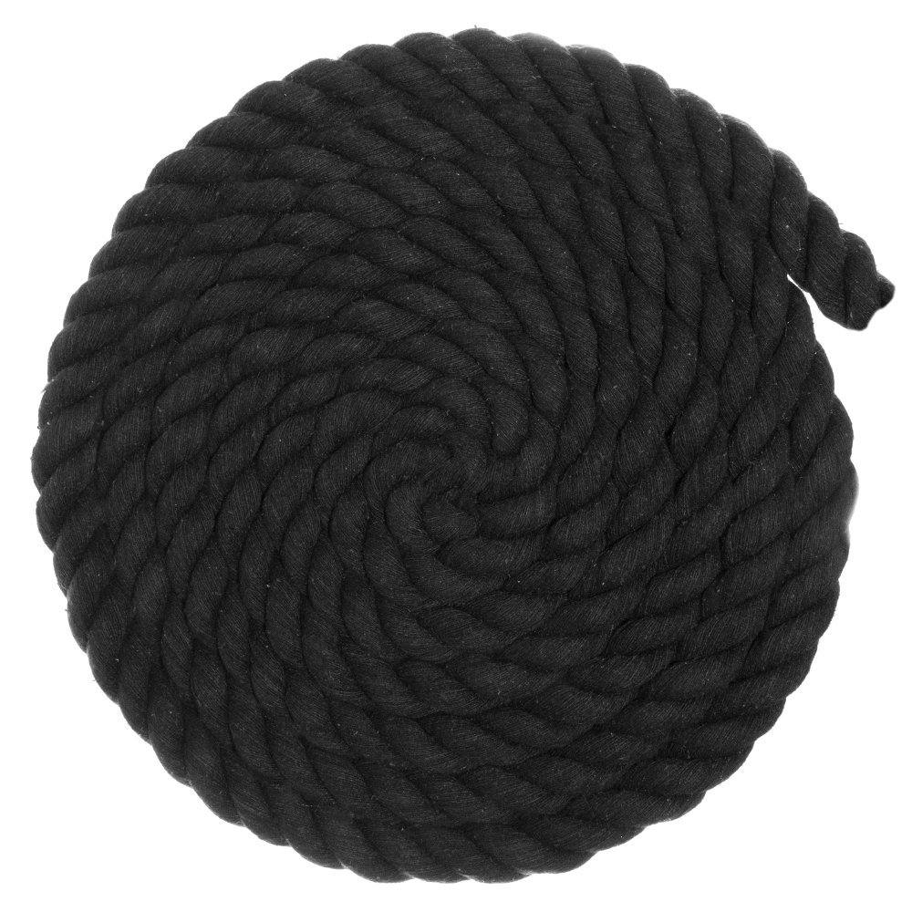 West Coast Paracord Twisted 3 Strand Natural Cotton Rope Artisan Cord  1/4, 1/2, 5/8, 3/4 and 1 Inch Diameters  10, 25, 50, 100 Feet