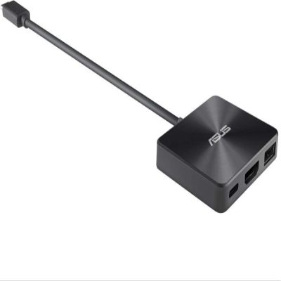 ASUS All-in-One Mini Docking Station, 4K HDMI 1.4, USB A, Power Delivery, ASUS Mini Dock